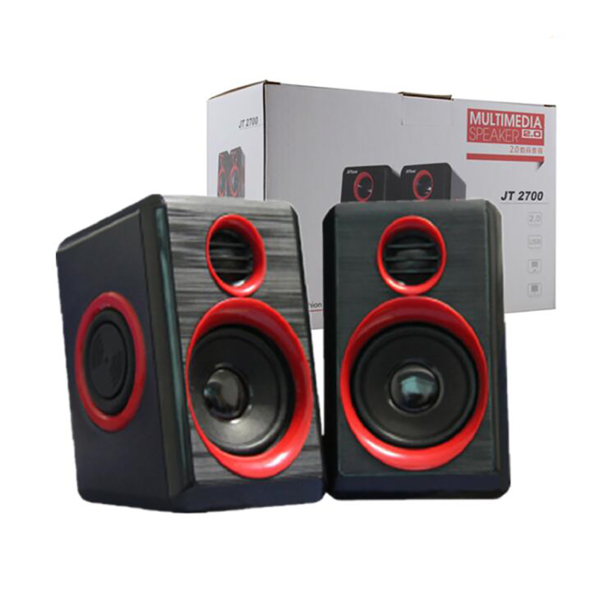 Computer Desktop Speaker Stereo Bass 2.5 Inch Speaker Dual Diaphragm 2.0 Speaker USB Wired Multimedia Music Speakers