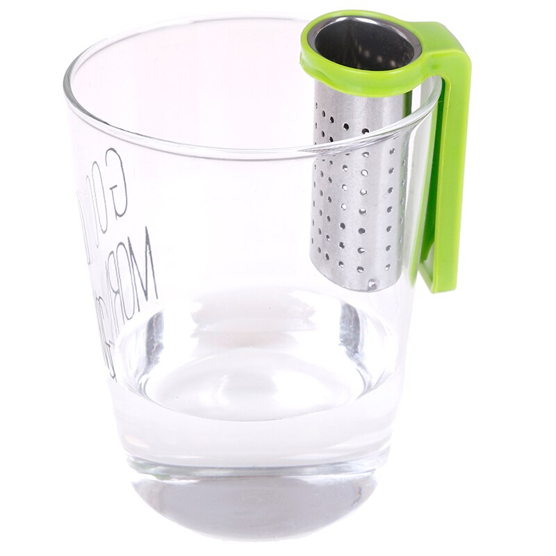 1PC Reusable Tea Infuser Stainless Steel With Handle Tea Strainer Teapot Tea Bag Infuser Filter Household Tea Brewing Making