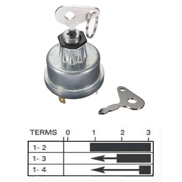 Universal Tractor Plant Ignition Switch Fits Massey Ferguson Jcb As Lucas 35670