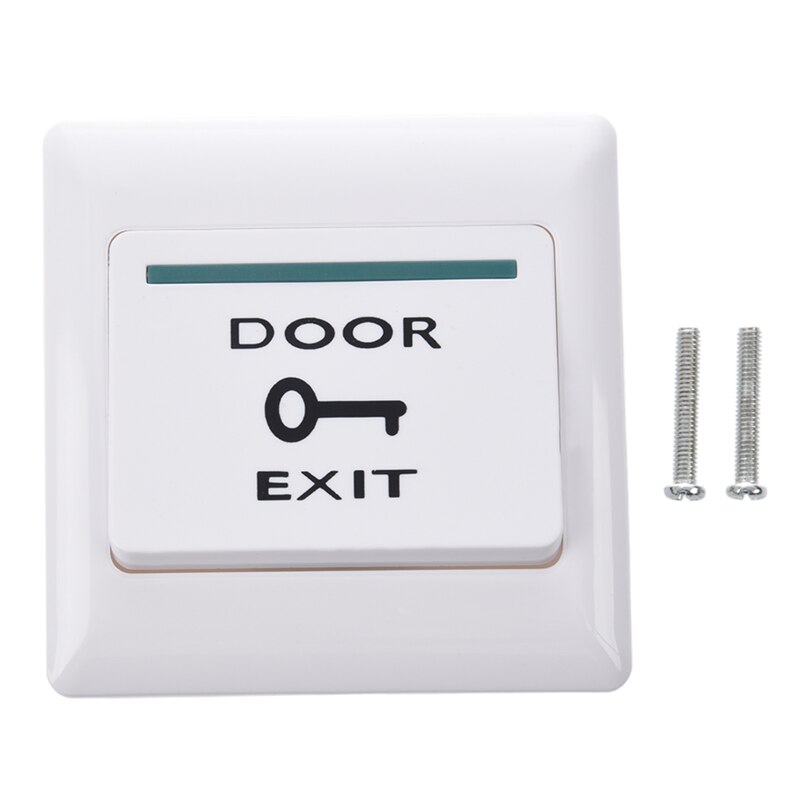 Electronic Door Exit Push Strike Button Panel