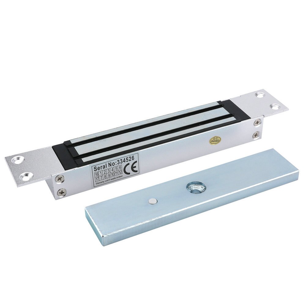 280kg 600BL Mortise Mount Door Magnetic Lock Holding Force For Access control Single Door Magnetic lock with Mortise Mount