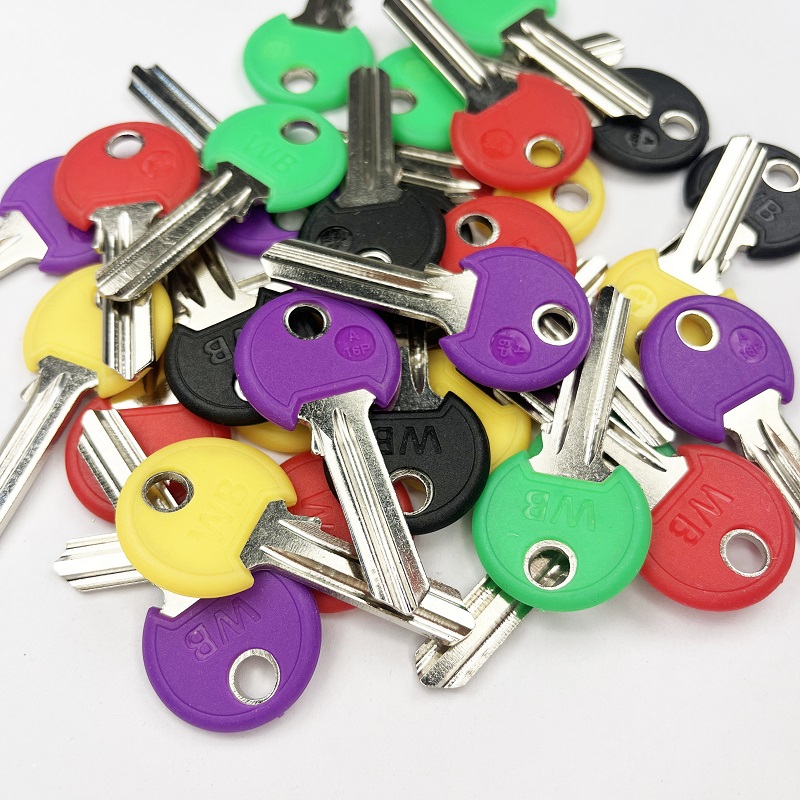100 teile/los farbe schlüsselrohlinge Guli schlüsselrohlinge sphärische schlösser zimmer tür schlüsselrohlinge