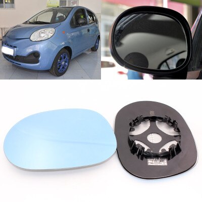 Til chery eq stort synsfelt blåt spejl anti bil bakspejl varme modificeret vidvinkel reflekterende baklinse