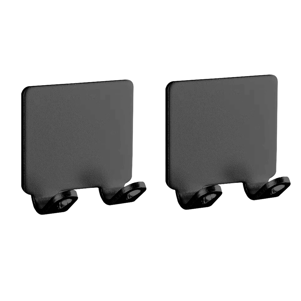 2pc 304 stainless steel Razor Holder Men Shaving Shaver Shelf Shaving Razor Rack Bathroom Storage Rack Viscose Wall Hooks Hanger: 2pcs