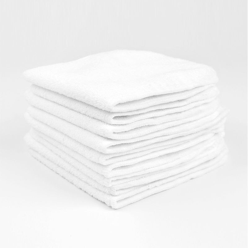5 st/förpackning blöjfoder i mjuk tyg 2 lager återanvändbara absorberande inlägg för baby  d0af