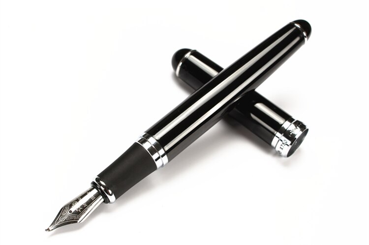 Jinhao  x750 luksus penne 0.5mm nib metal fyldepen jinhao studerende skriver blæk penne skoleartikler penne: 05