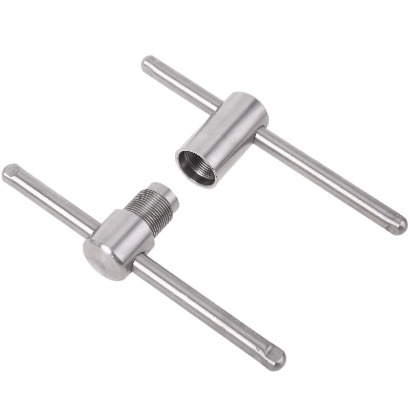 Stainless Steel Cue Tip Press Tool Shaper for 14mm Pool Snooker