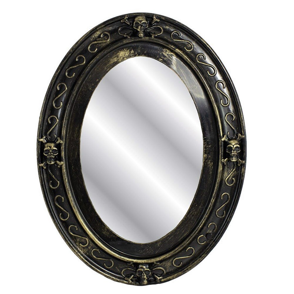 Home Funny ghost mirror, strange sensor, touch sound and light, Halloween decoration, different functions