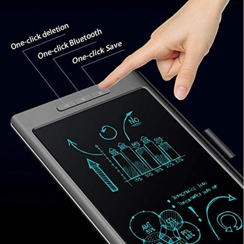 10 Inch LCD Writing Electronic Drawing Tablets WP9612 with 8192 Levels Pressure Sensitive for Kid and Adult
