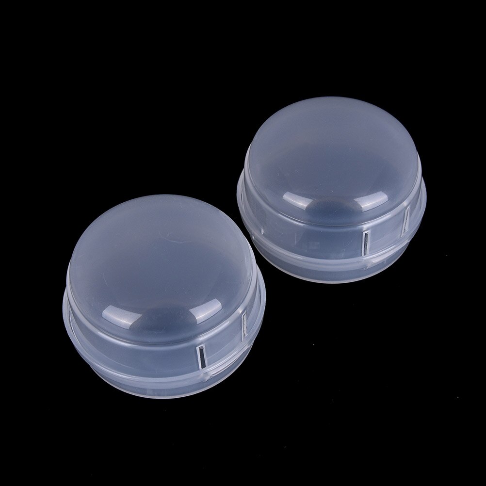 2Pcs Gas Range Knob Covers Control Switch Protection Plastic Kitchen Cooker Oven Stove Protector Guard for Baby Kids Safety