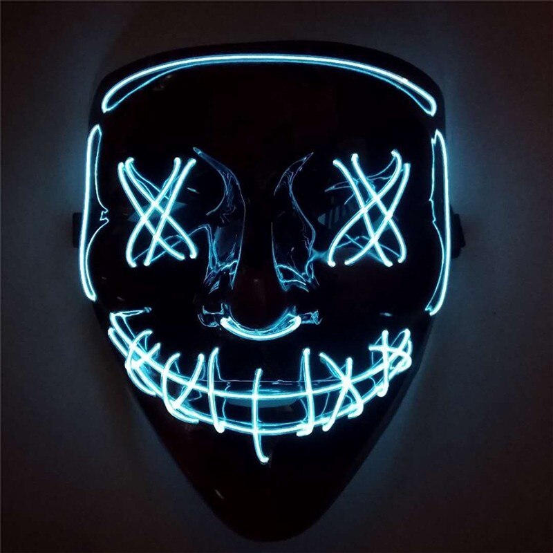 Masque d'halloween VIP LED masques de Purge