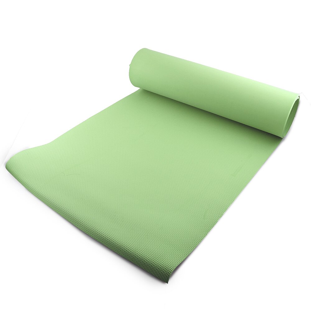 6mm eva yogamatte treningsunderlag tykk sklisikker sammenleggbar treningsmatte pilatesutstyr sklisikker gulvlekematte