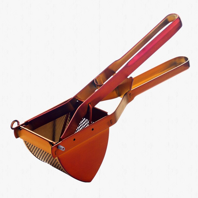 Kitchen Tools Potato Masher Ricer Maker Tool Stainless Steel Orange Lemon Juicer Hand Press Manual Fruit Pomegranate Squeezer: red B