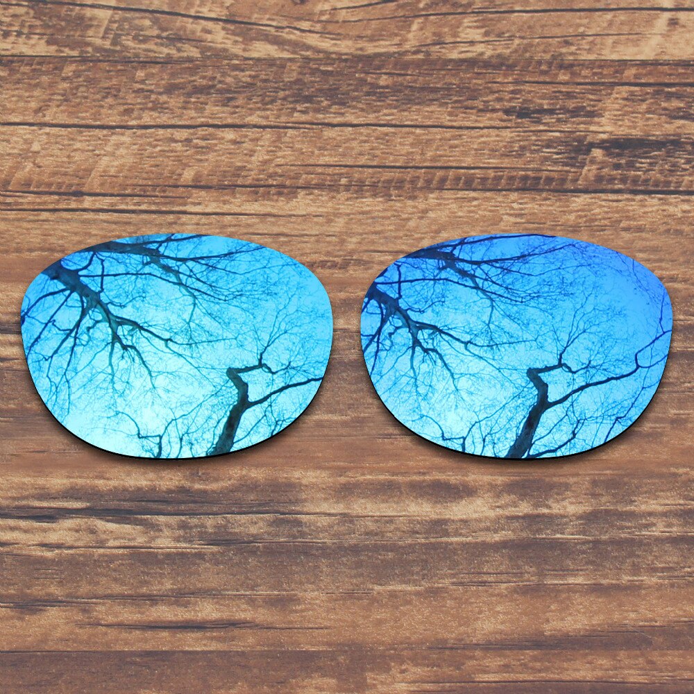 ToughAsNails Polarized Replacement Lenses for Oakley Latch Sunglasses Blue Mirrored Color (Lens Only)