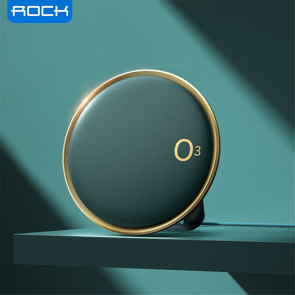 ROCK Mini Ozone Sterilizer 200mg/h Portable For Bathroom Wardrobe Refrigerator Living Room Christmas 360 Degree steriliz