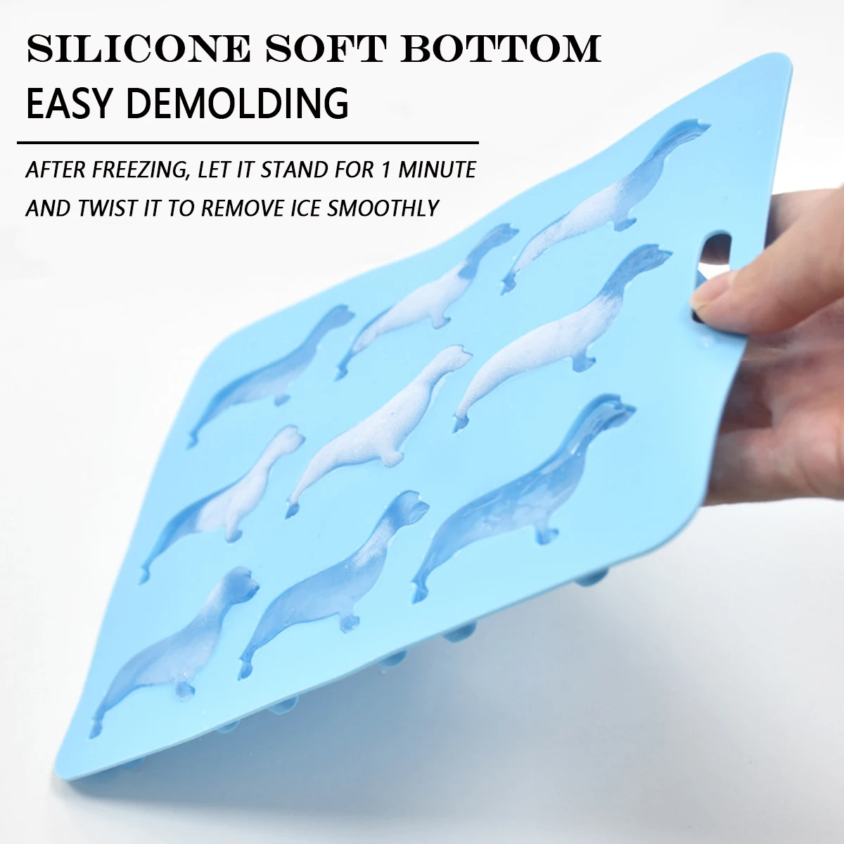 Silicone Dachshund Puppy Shaped Ice Cube Chocolate Cookie Mold DIY Home Ice Tray Kitchen Tools silicone mold gadgets