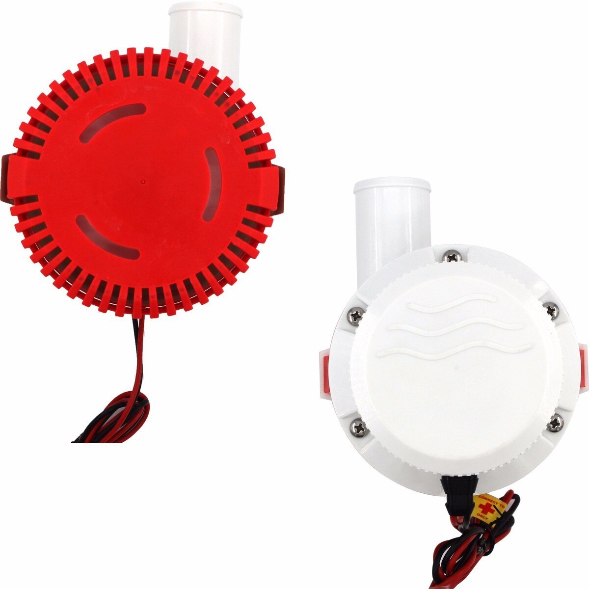 Bilge Pump 3500GPH DC 12/24V Electric Water Pump For Aquario Submersible Seaplane Motor Homes Houseboat Boats