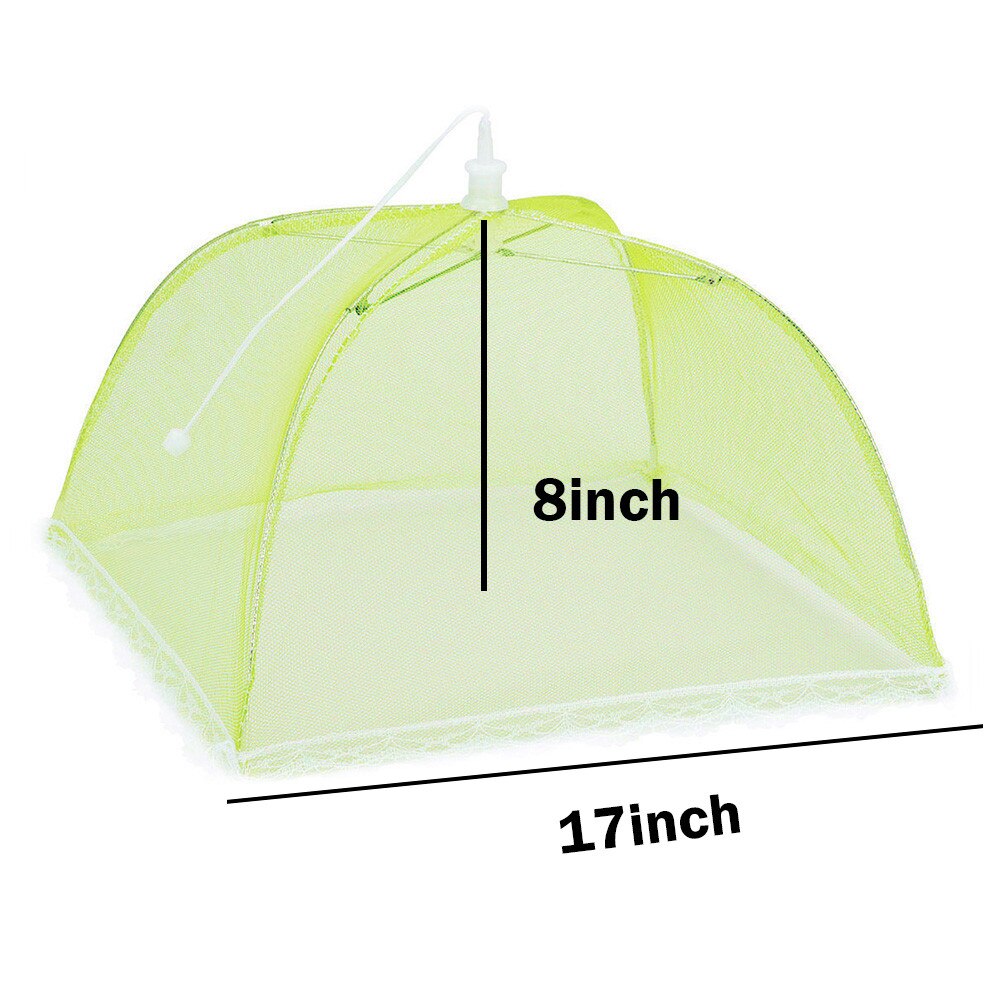 1 PC Pop Up Mesh Screen Food Covers Large Pop-Up Mesh Screen Protect Food Cover Tent Dome Net Umbrella Picnic Food Protector