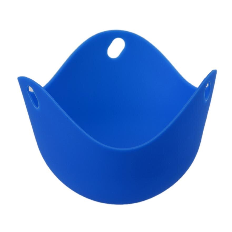 Silicone Cooking Kitchen Egg Poachers Fried Circle Silicon Microwave Gadget Levert dig426