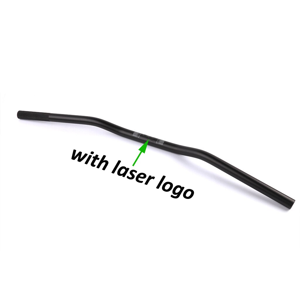 Motorcycle Handlebar 22mm CNC Aluminum Alloy Handle Bars for Honda NC750X PXC CB1000R CB500X MT09 R1 Z750 Z900 Z1000 Cafe Racer: Black-laser logo
