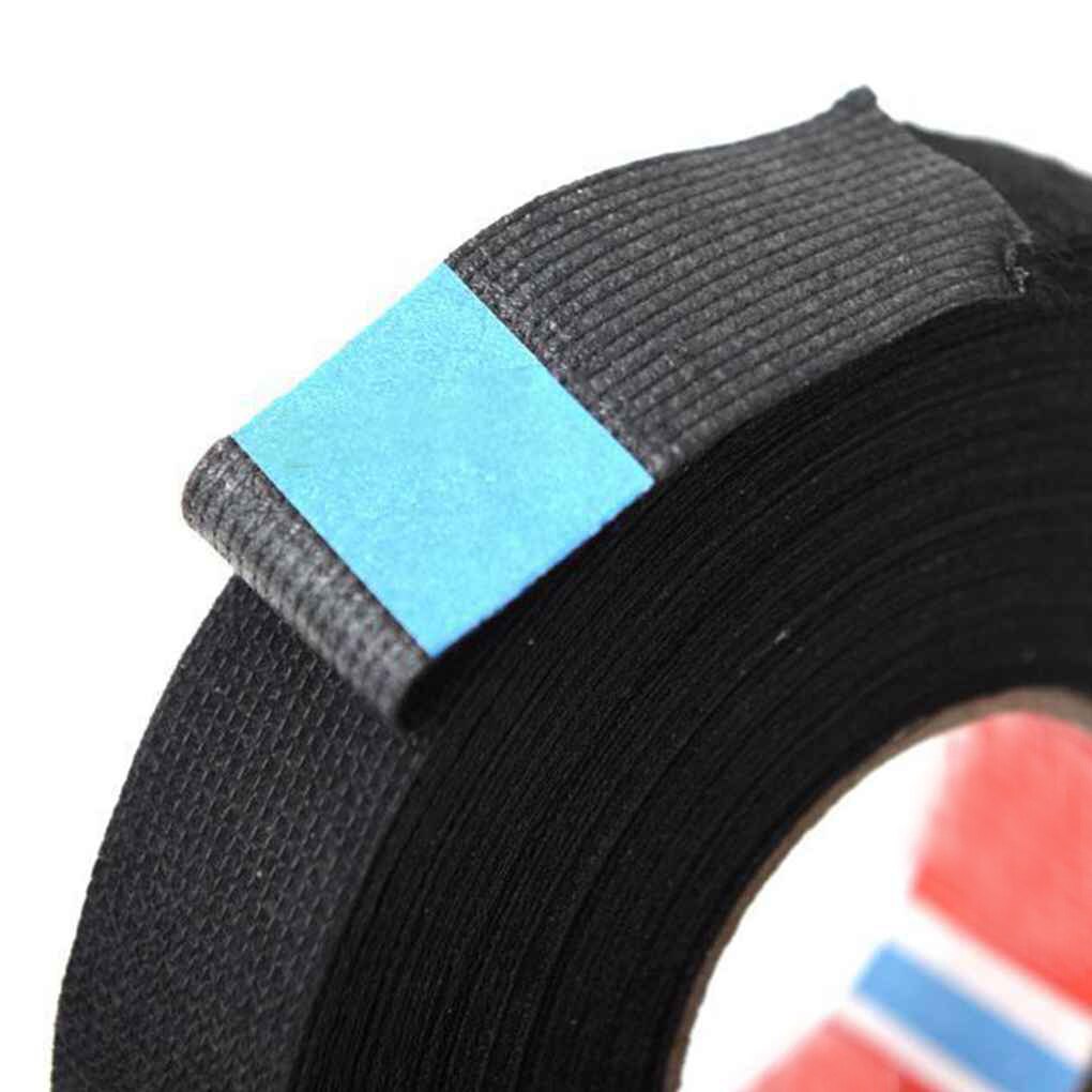 Cinta adhesiva para coche, Cables para envolver, arnés de Cables, tela, cinta Termocontraíble, resistente a los ruidos, amortiguación de 19mm x 25m