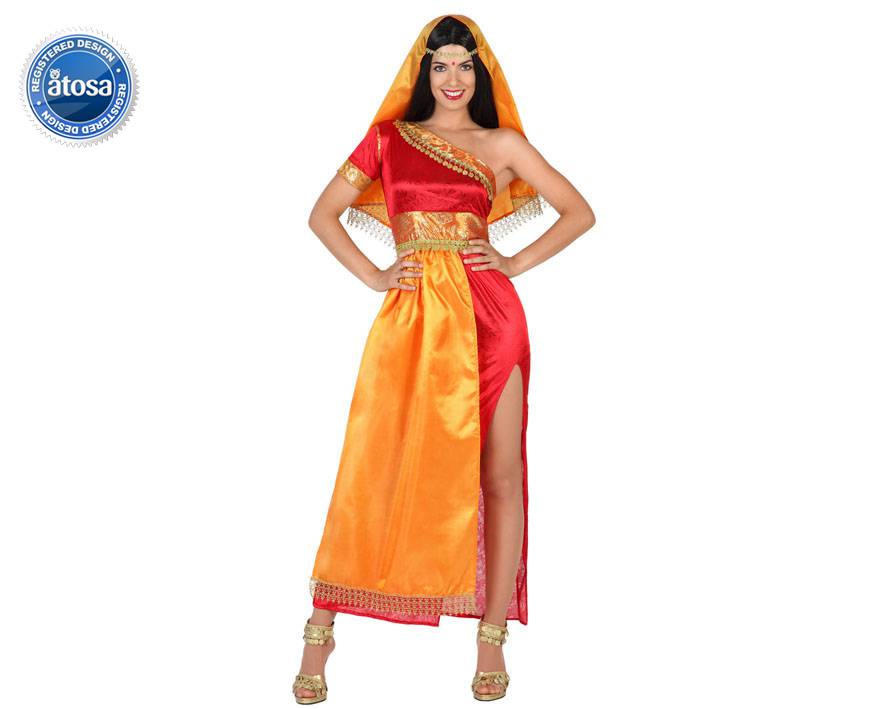 DISFRAZ DE MUJER HINDU
