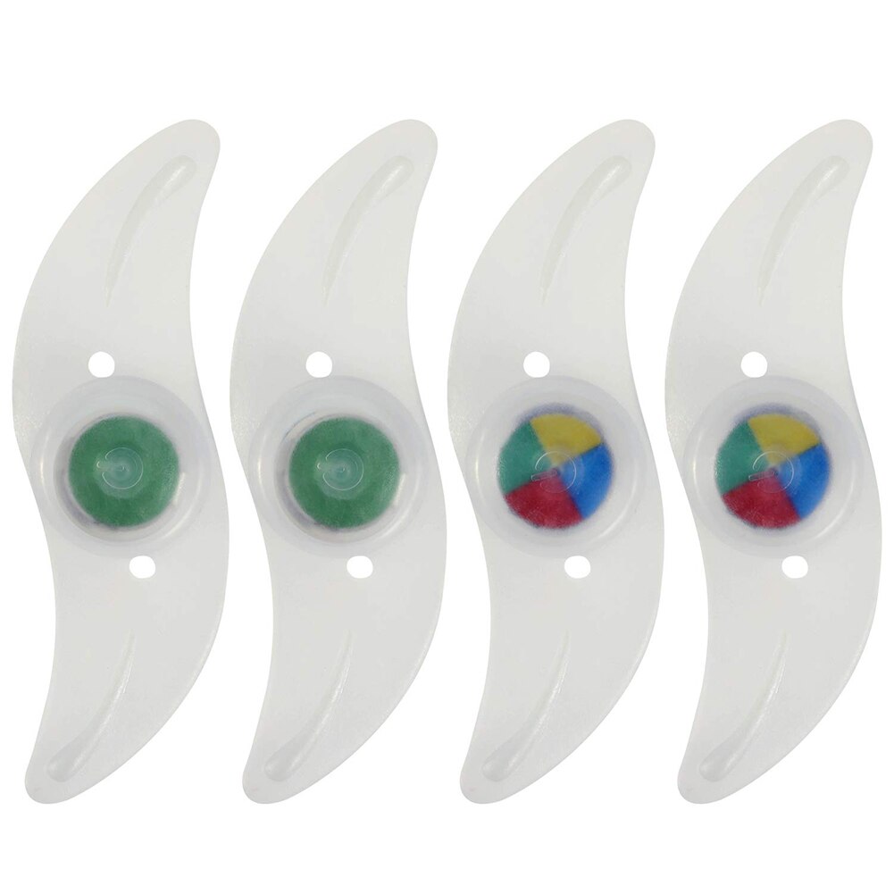Fiets Sprak Licht 4 Stuks Waterdichte 3 Verlichting Mode Led Fiets Wiel Licht Installeren Fiets Veiligheid Waarschuwingslampje Met batterij: green