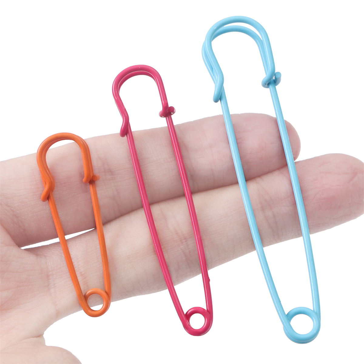 2/5 pezzi spille di sicurezza in metallo spille spille strumenti per cucire spille colorate per gioielli fai da te accessori per cucire grandi forniture per indumenti