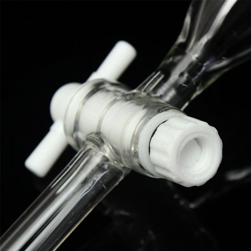 1000 ml Birnenform Glas Separatory Trichter Mit PTFE Dreiwegehahn Labor Liefern Schule Chemielabor Schreibwaren