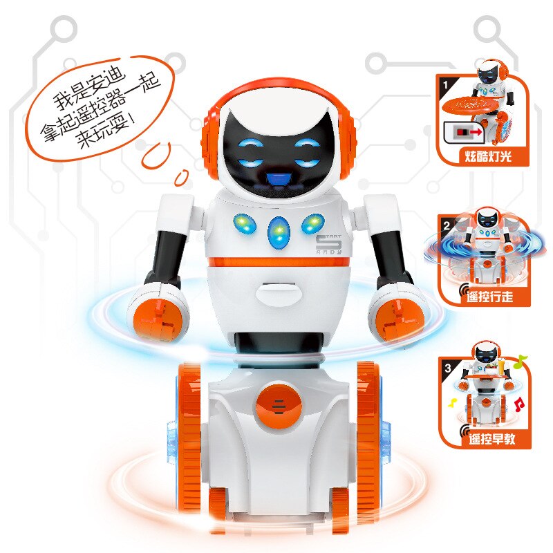 Infrarood Afstandsbediening Robot Kinderen Vroegschoolse Verhaal Elektrische Model Intelligente Robot Speelgoed