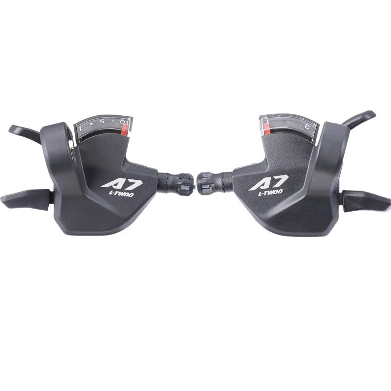 Mountain BikeA7 1X10 10 Speed Derailleurs Trigger Groupset 10s 10v Shifter Lever Rear Derailleur Switches Compatible SRAM and: Red