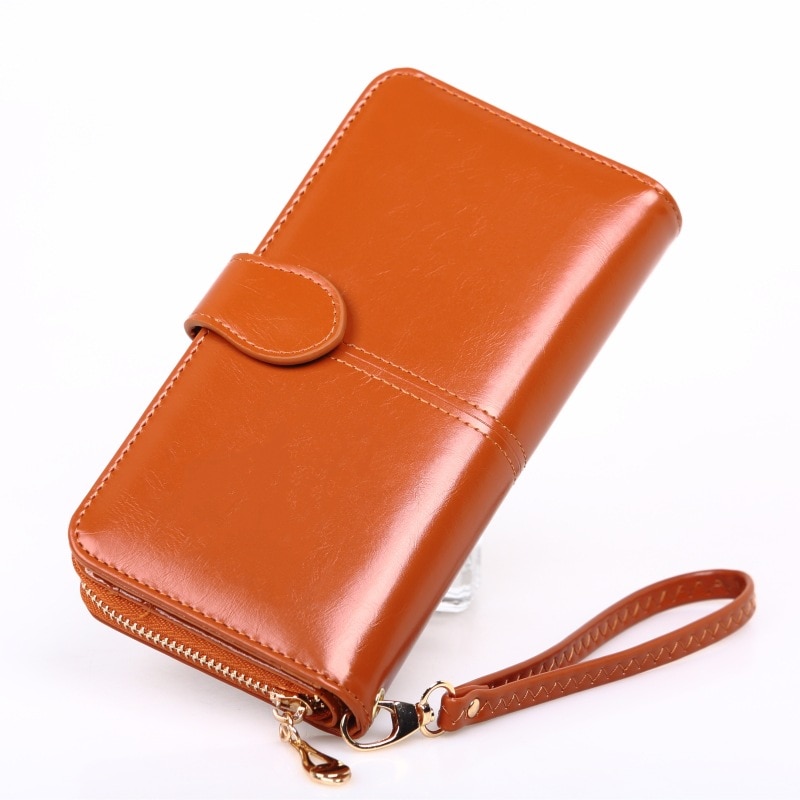 Wallet Female PU Leather Wallet Leisure Purse Ladies Top Women Wallets Long Coin Purse Card Holders Carteira Feminina