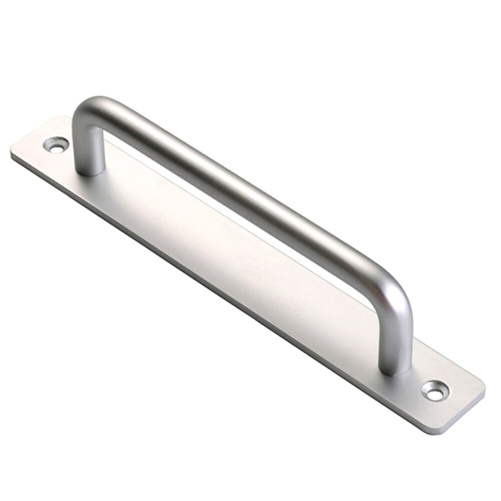 Cabinet Drawer Window For Sliding Barn Hardware Home Aluminium Alloy Closet Modern Simple Garage Shed Gate Door Pull Handle: 150mm / Silver
