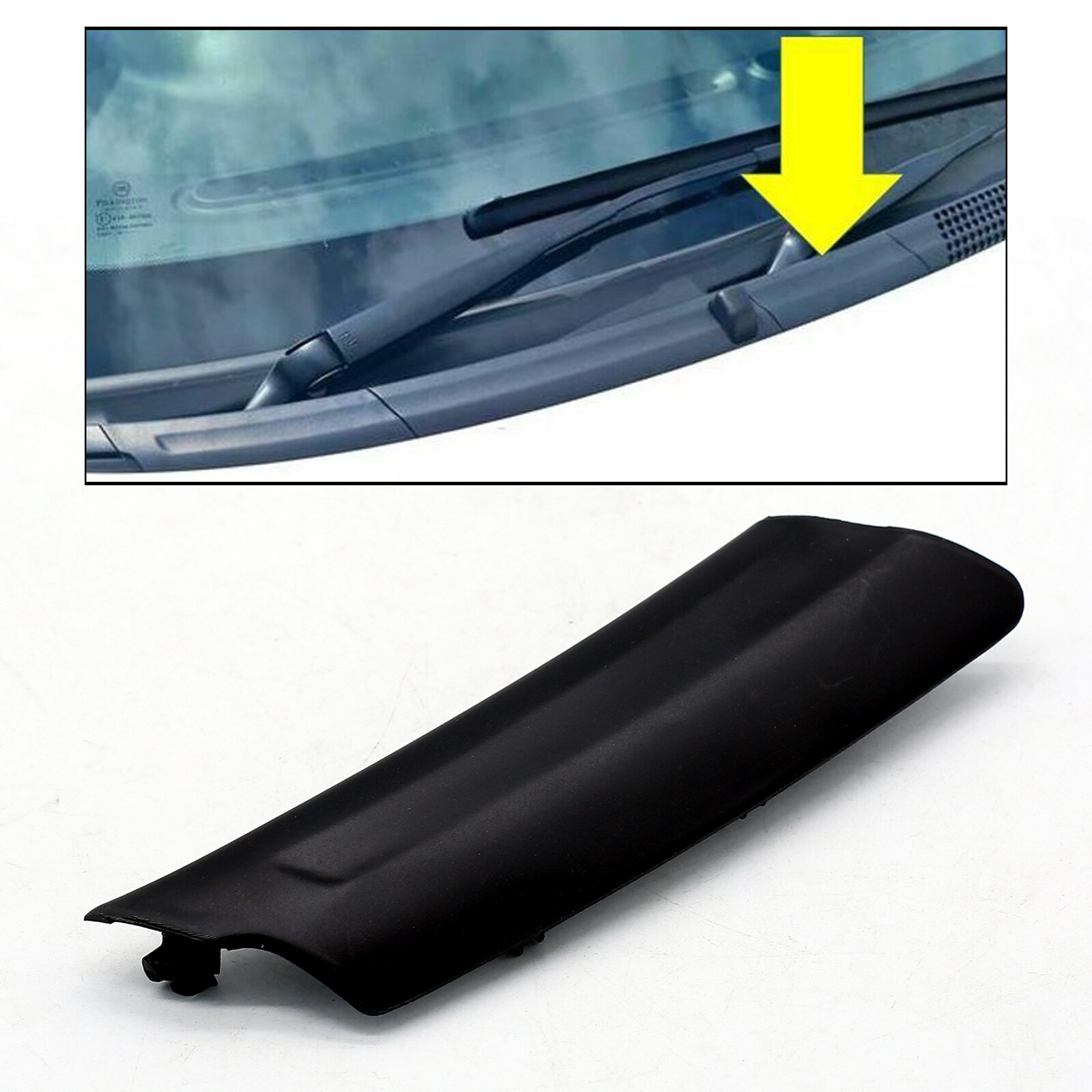 Wiper Scuttle Panel Trim Cover Right Hand 735452712 for Fiat 500 Spare Parts