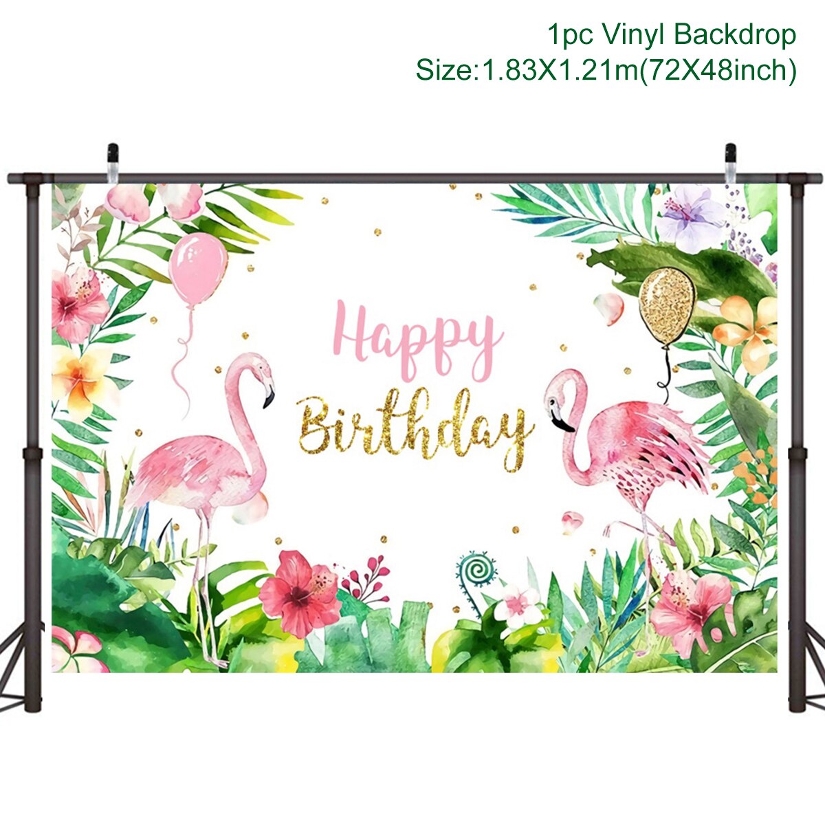 Summer Tropical Flower Aloha Hawaii Seaside Beach Sea Party Birthday Backdrop Photography Background Photographic Backdrops: 2