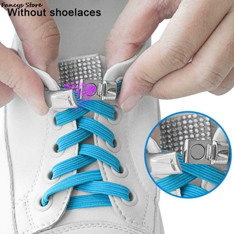 Lacet magnétique sans attache, boucle, facile à installer, chaussures de sport pour la maison, outil, compétition, paresseux, pour homme et femme,