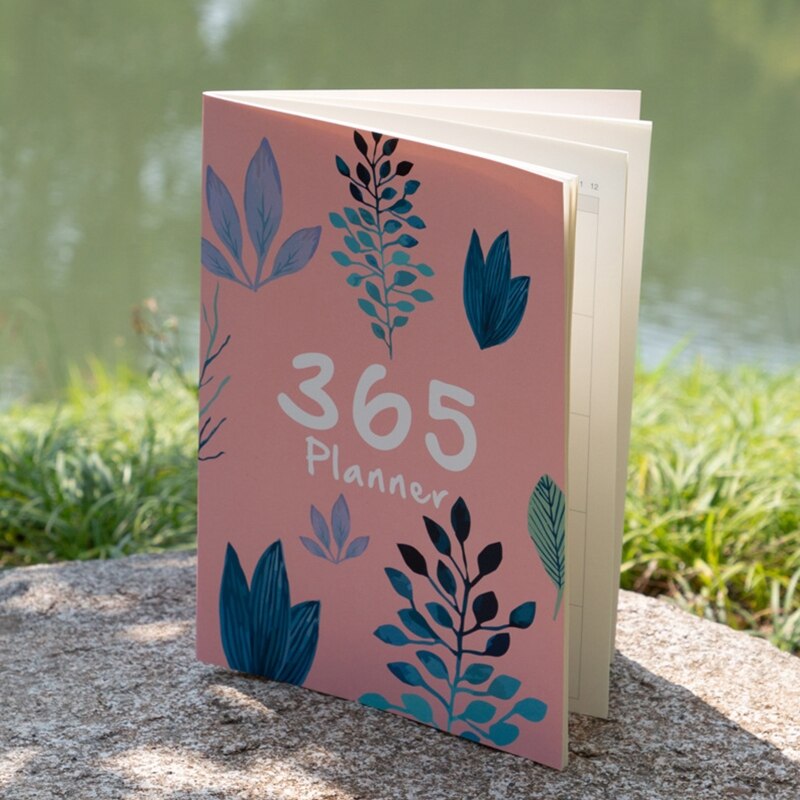 Agenda Planner Organizer A4 Notebook Journal Monthly Daily Planner Note Book Stationary School Supplies