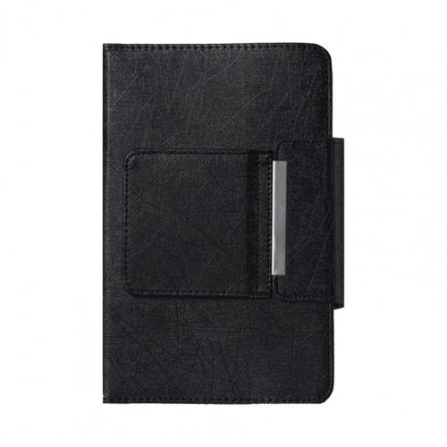 Portable Tablet Keyboard Ultra-thin Bluetooth-compatible Tablet PC Keypad Wireless Keypad Case Holder Home Office PC Keyboard: Black