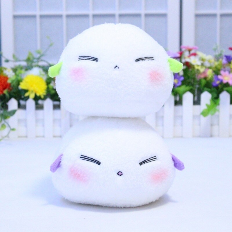 Matoba-jouet de Manga comme Miss Beelzebub aime le blanc, mignon, poupée de dessin animé en peluche