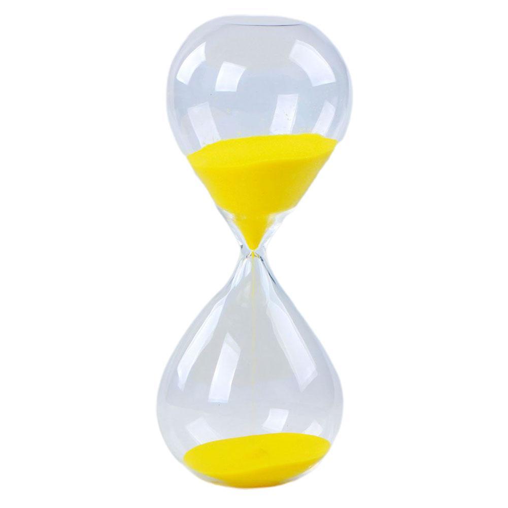 Sand Timer Improve Productivity Achieve Goals Stay Focused Be More Efficient Time Management Tool 5/30 Minutes: Yellow / 30min