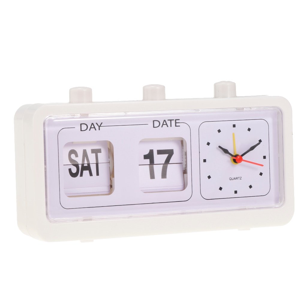 Retro flip ur digtal flip dag dato tid display ur