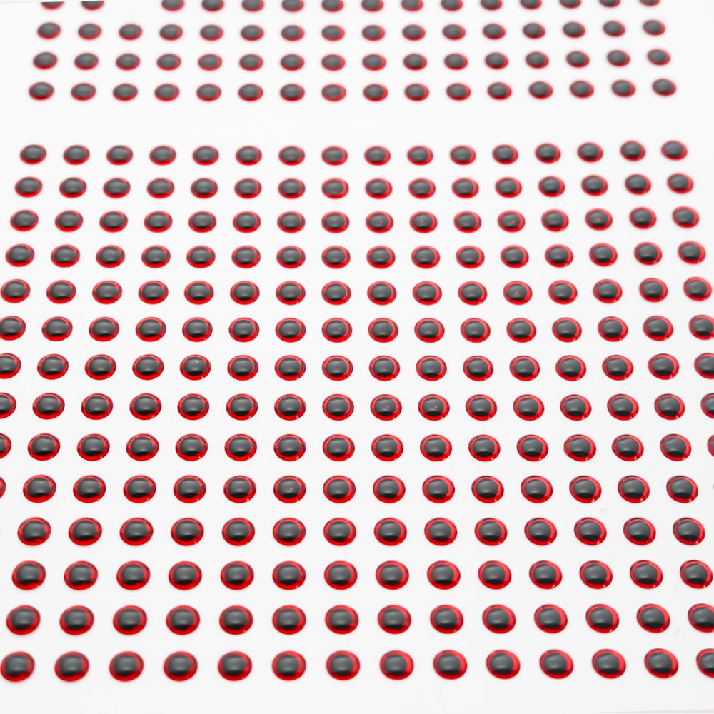 Jerry pêche leurre yeux 200 pièces lazer 3D dur appât matériel accessoire