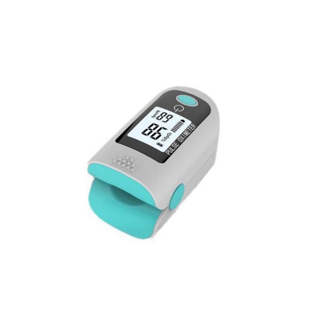 CK-X1805 Fingertip Oximeter Accurate Blood Oxygen Measurement Pulse Rate Oximeter Finger Clip Measuring Instrument: Blue