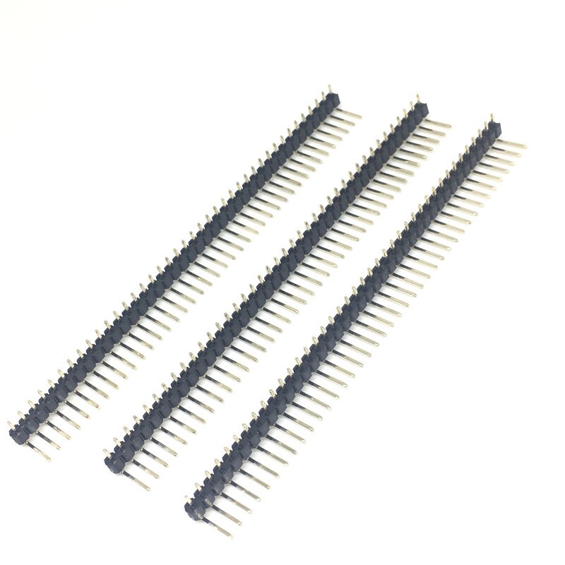 Sourcingmap a14081900ux0592 2,54 mm Enkele rij 40 Pin Mannelijke Pin