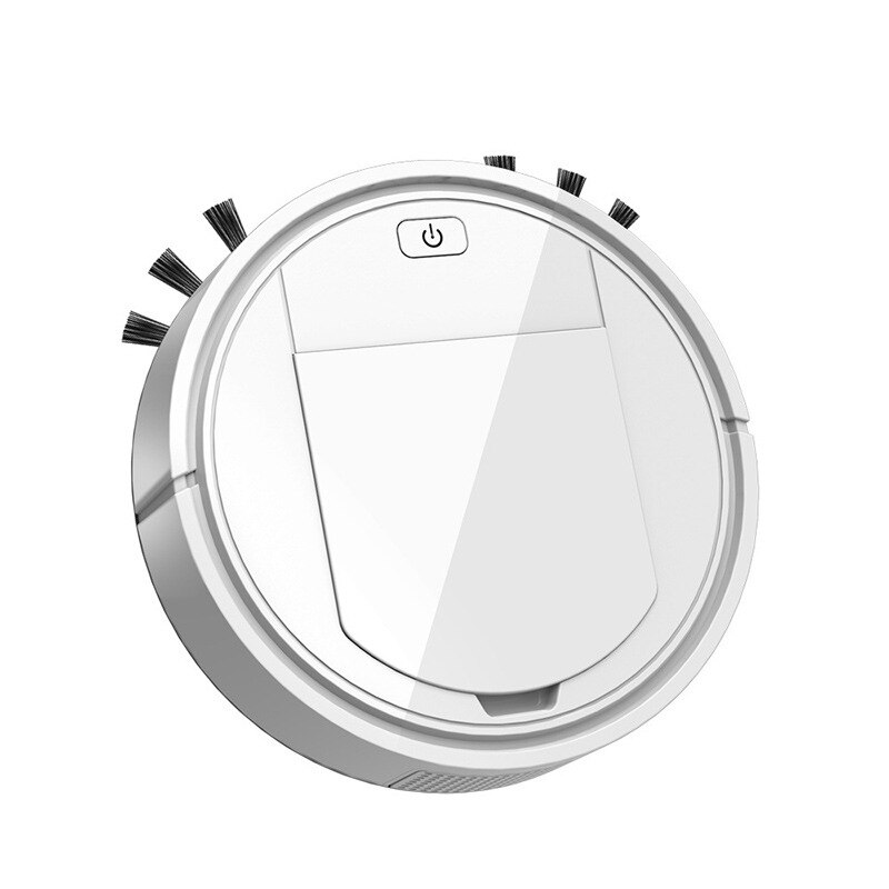 Automatic Robot Vacuum Cleaner Powerful Suction For Clean Carpet Pet Hair & Play With Cat Sweeper Machine Anticollision For Home