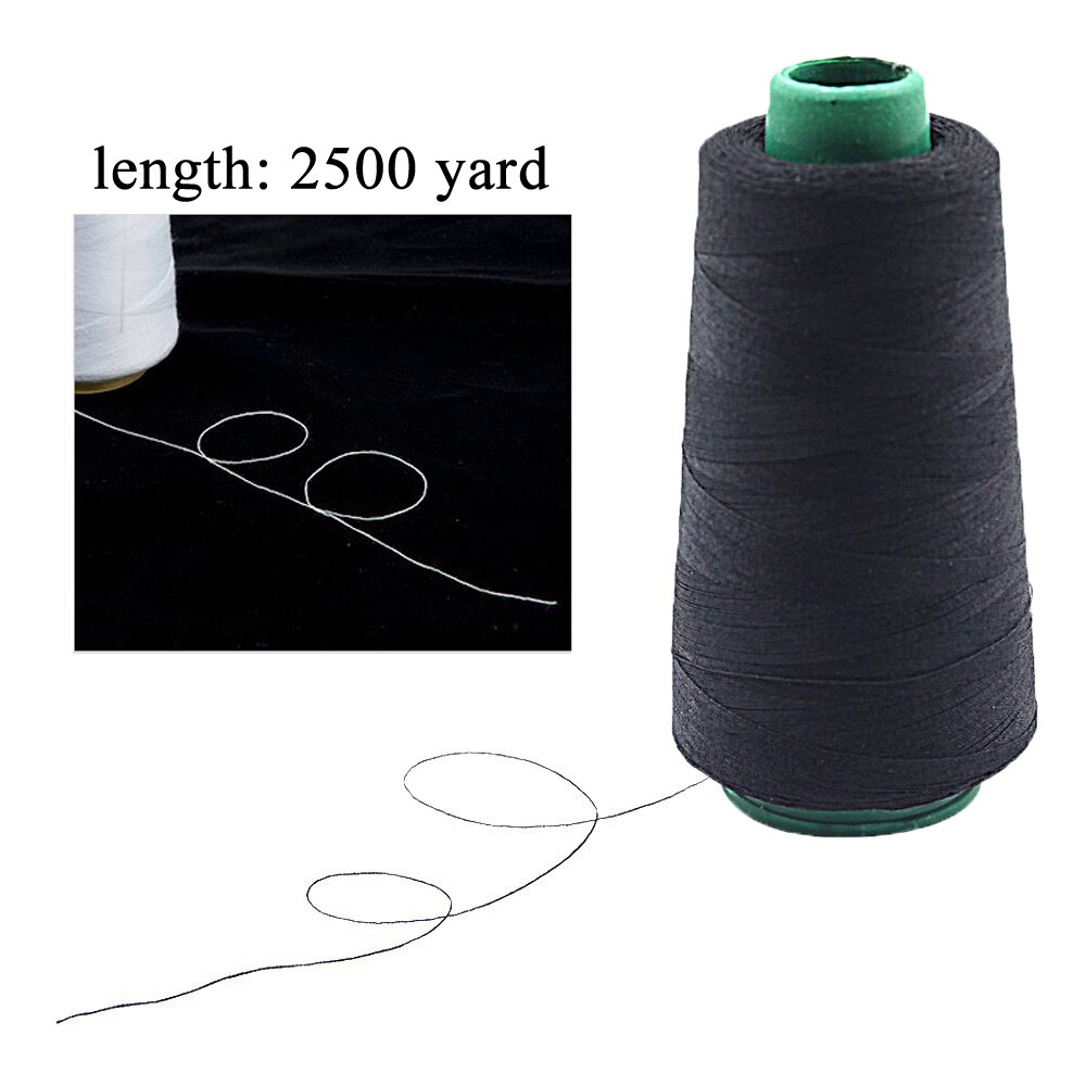 2500Yards Polyester Sewing Thread Spools 40/2 Threads for Sewing Machine and Hand Repair Works Sewing Accessories