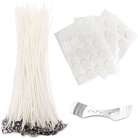Candle Making Kits supplies DIY Craft Tools pouring pot holder wicks sticker Pin Vise candles tool for adults beginners: 201pcs set