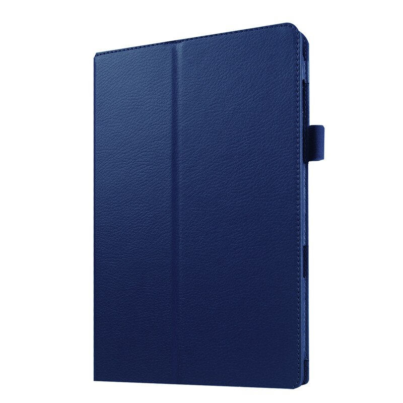 Pu Leather Case Voor Samsung Galaxy Tab Een A6 7.0 "T280 T285 SM-T280 SM-T285 Covers Case Tablet Business Flip stand Shell Funda: dark blue