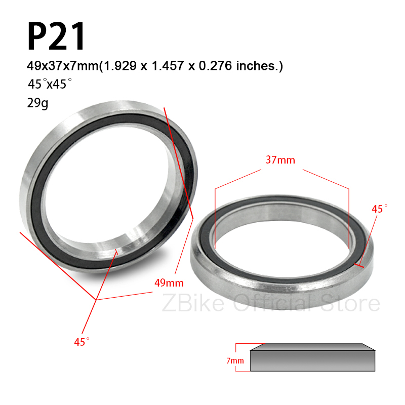 Bicycle Headset Bearings 41/41.8/47/49/51/52mm Mtb Road Mountain Bike Scooter Headset Bearing Repair Parts Cycling Accessories: green