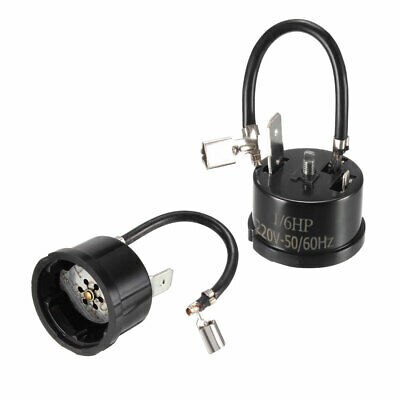 Køleskab ptc startrelæ 33 ohm 2 pin + kompressor overbelastningsbeskytter